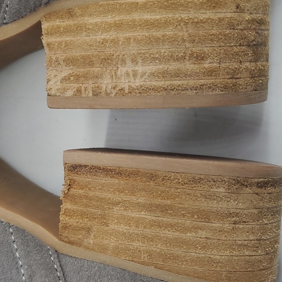 Anthropologie Jeffrey Campbell Suede Ankle Boots Size 8.5 - Picture 10 of 16